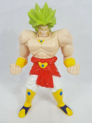 Rare Vintage Dragon Ball Z Broly Figure 1989 Bandai Dbz Goku Gohan Trunks