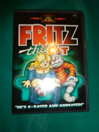 Fritz The Cat 2001 Dvd Rare Oop Mgm Studios