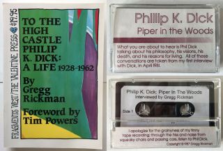 Philip K Dick Gregg Rickman To The High Castle Piper In The Woods Rare Sci - Fi