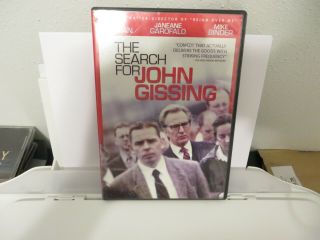 The Search For John Gissing Dvd Alan Rickman 2008 2001 Rare Comedy Drama Indie