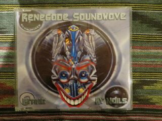 Renegade Soundwave ‎ - Biting My Nails - Rare - Uk Cd Single Cdmute112 Ex Con 1990