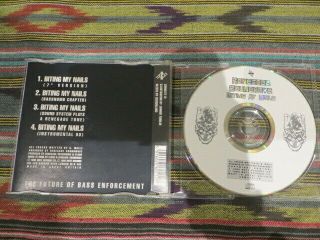 Renegade Soundwave ‎ - Biting My Nails - RARE - UK CD Single CDMUTE112 ex con 1990 3