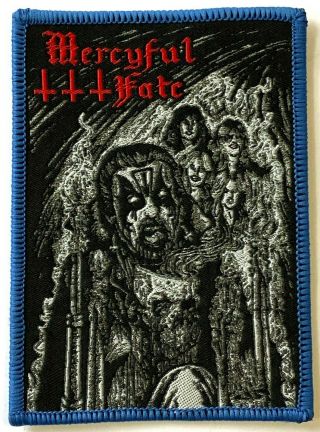 Mercyful Fate - Woven Patch Sew On Rare King Diamond Aufnäher écusson Parche