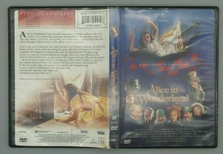 Alice In Wonderland (dvd,  1999) Rare & Out Of Print - Whoopi Goldberg
