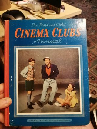 The Boys And Girls Cinema Clubs Annual 1953 Walt Disney Peter Pan Rare