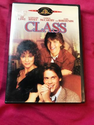 Class Dvd 1983 Rob Lowe,  Jacqueline Bisset,  Andrew Mccarthy Rare Oop