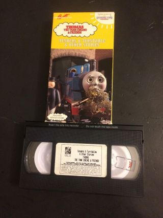Rare Vhs Thomas The Tank Engine Tenders And Turntables Other Stories Ringo Starr