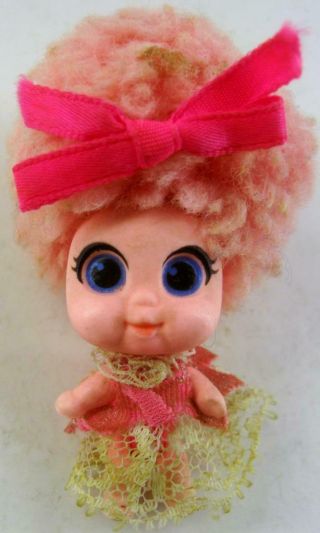 Vintage 1969 Mattel Upsy Downsy Tickle Pinkle Doll