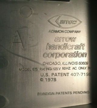 1978 RARE vintage Arrow ELECTRIC BALL CLOCK,  box PARTS REPAIR Complete 3