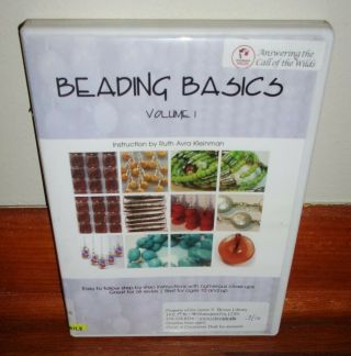 Beading Basics,  Volume 1 - Instruction By Ruth Avra Kleinman - Dvd Rare