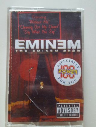 Eminem The Eminem Show Rare Cassette Tape Limited Oop Dr.  Dre Rap Hip Hop