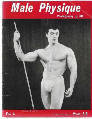 Male Physique No 1 English Rare / Gay Interest,  Vintage,  Beefcake,  Physique