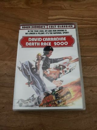 Pre Owned: Death Race 2000 Dvd Rare Oop David Carradine.