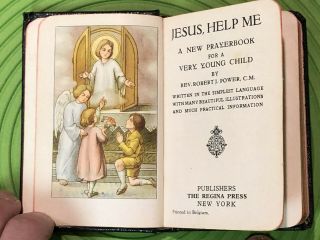 Rare Catholic Jesus Help Me A Prayerbook For A Very Young Child 1939