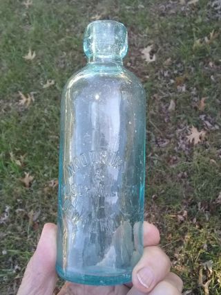 Hutch Soda Newport Ky Hutchinson Bottle Old Antique Kentucky Bottles