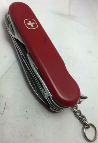 Wenger 85mm Major / Classic 23 Swiss Army Knife - Rare Retired - Five - Layer Red