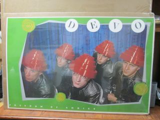Freedom Of Choice Vintage Poster Devo Wave 1980 Inv G3819