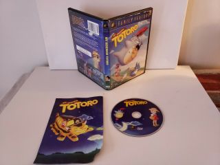 My Neighbor Totoro Dvd Rare Fox Dub Full Screen 2002