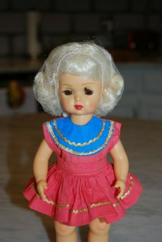 Vintage Terri Lee Doll Clothing Tiny Terri Lee Turquoise & Pink Squaw Dress 3321