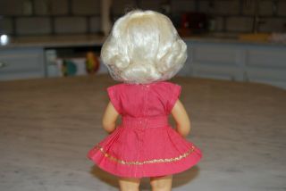 Vintage Terri Lee Doll Clothing TINY TERRI LEE TURQUOISE & PINK SQUAW DRESS 3321 2