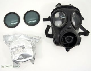British Army Avon S10 Gas Mask,  Filter,  Anti Flash Lenses Rare Ex Uksf Sas Sbs