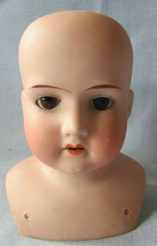 Antique Bisque Doll Head Marked Mabel Germany 5/0
