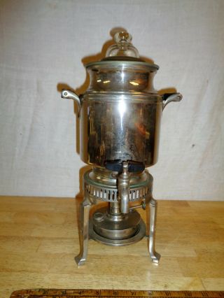 Vintage 1906 Landers Frary & Clark Universal 796 Coffee Percolator Urn & Burner
