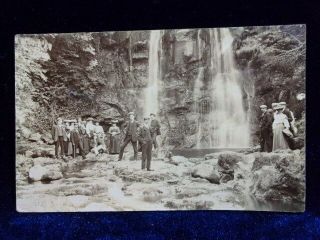 An Antique Real Photo,  Northern Irish Postcard,  Glenarrif (co Antrim)