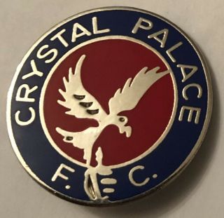 Crystal Palace Large Rare Collectable Enamel Football Pin Badge