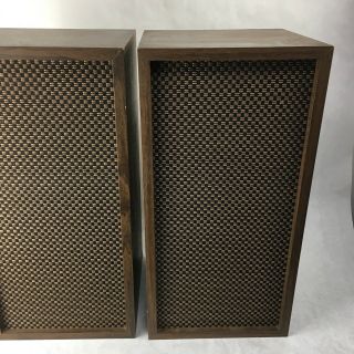 Vintage Extremely rare Heathkit AS - 37A Speakers (set of 2) Late 60 ' s Classic 3