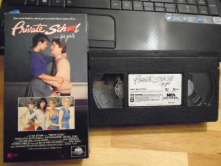 Rare Oop Private School.  For Girls Vhs Film 1983 Phoebe Cates Matthew Modine