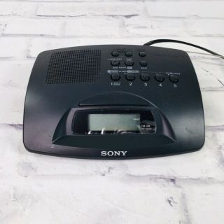 Sony Dream Machine Digital Vintage Am/fm Clock Radio Icf - C233 Alarm