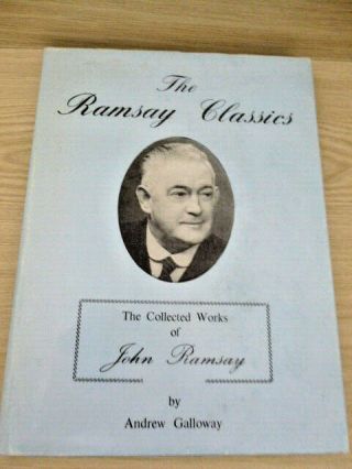Rare Magic Book - The Ramsay Classics By Andrew Galloway - 1977 First Edition