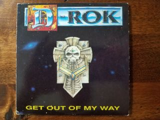 Ultra Rare Queen Related Brian May D - Rok Get Out Of My Way Cd Single