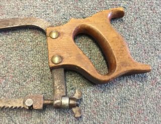 ANTIQUE MEAT HAND SAW BUTCHER TOOL 13 