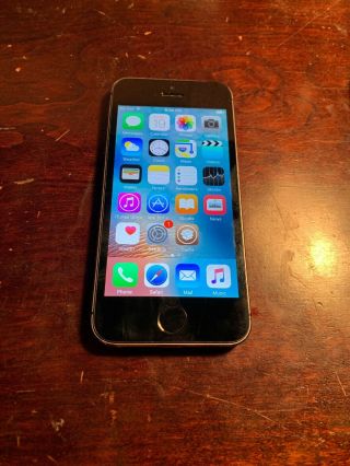 RARE - Apple iPhone 5s Space Gray 32GB - (CDMA) Jailbroken iOS 8.  1.  2 3