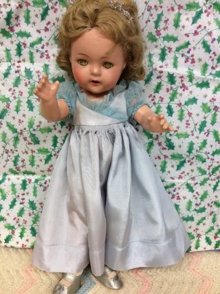 Rare Vintage Madame Alexander Princess Elizabeth Composition Doll,  17 Inch 3