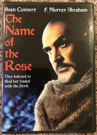 The Name Of The Rose (dvd,  2004) Very Rare Oop - In