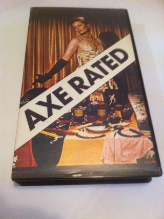 Axe Rated Skateboard Vid 1988 Limited Edition Extremely Rare Vhs Powell Peralta