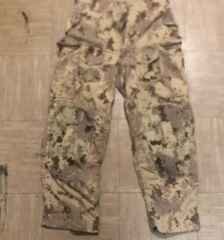 Rare Canadian Army Desert Arid Cadpat Digital Camo Pants,  Size 34med - Long 7334