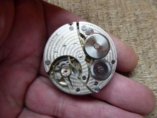 Stayte 7 Jewels Antique Gents Pocket Watch Movement -