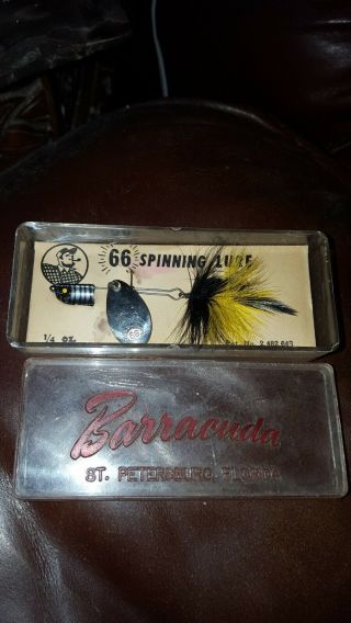 Vintage Florida Barracuda No.  66 Spinning Fishing Lure