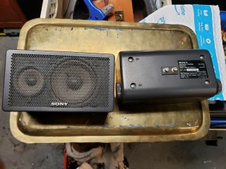 Sony Ss - X6a Monitor Speaker,  Rare Trinitron Speakers