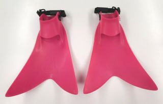 Force Fins,  Hot Pink Scuba Fins - Innovative And Rare.