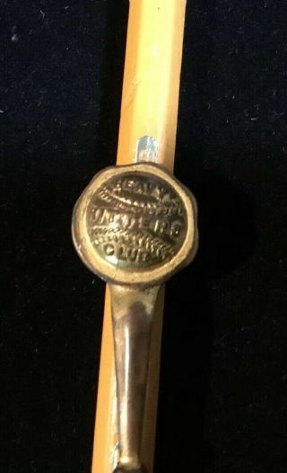 Antique 1920 ‘s Baseball Heavy Hitter Club Pencil Pocket Clip
