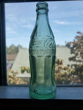 Foreign Embossed Coca Cola Coke Bottle Cuba Cuban 1953 Antique Vintage Old