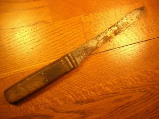 Fur Trade Mountain Man Trapping Knife Antique 1800 