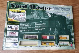 Life Like Trains Yard Master Rail Legend Series N Scale Train Set 7562 Rare