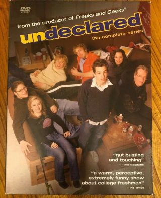 Undeclared (judd Apatow,  Seth Rogen) Complete Series 4disc Dvd Set,  2005 Rare