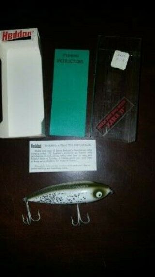 Vintage Heddon Zara Ii 9240ss,  5/8 Oz Class Lure/orig.  Box/papers,  Cond